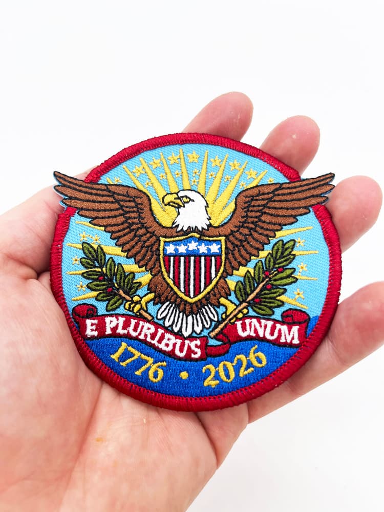 250th Anniversary of the United States Patch