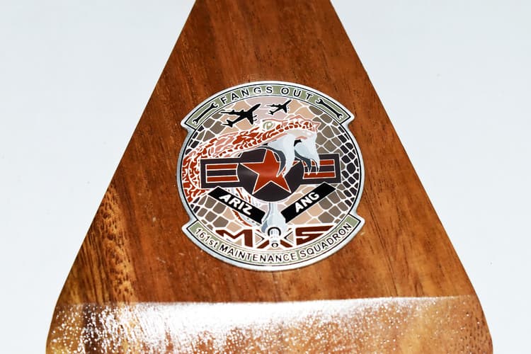 161st Maintenance Squadron Arizona ANG 2023, KC-135R 18-inch Mahogany Model (Clearance)