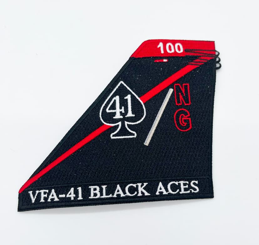 VFA-41 Black Aces F/A-18F Tail Flash Patch