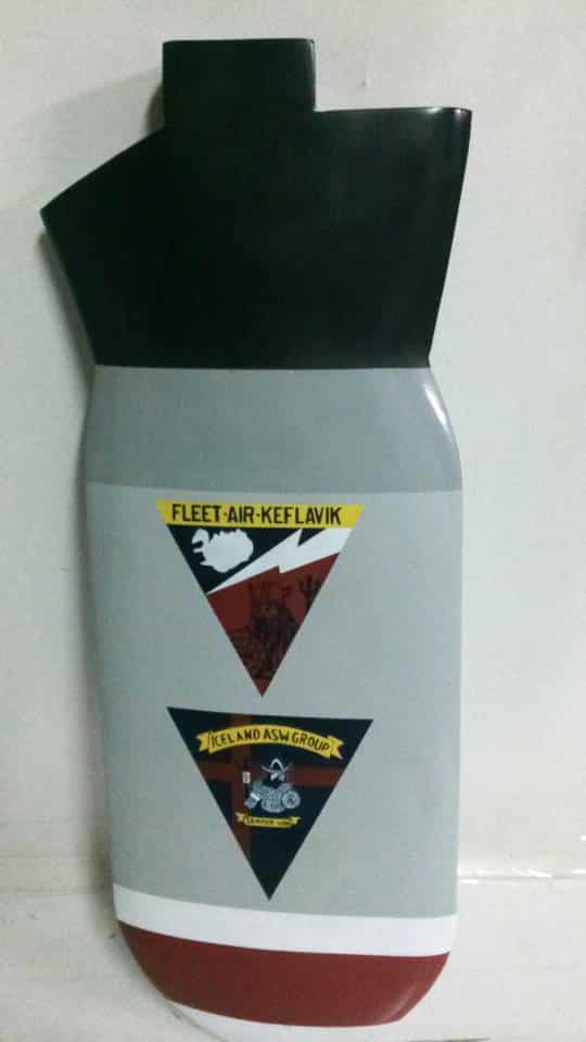 NAS Keflavik P-3 Propeller Plaque