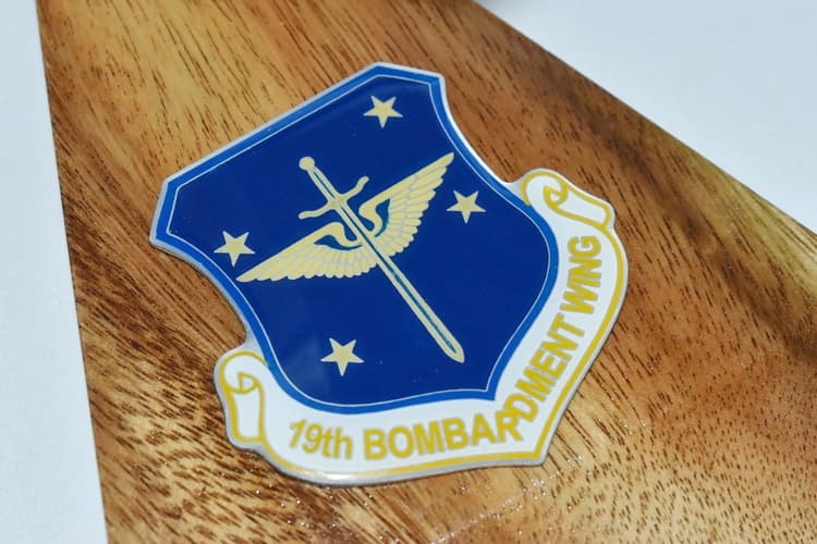 19th Bomb Wing (1982), B-52G, 18-inch Mahogany Model