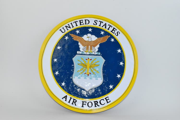 United States Air Force Plaque
