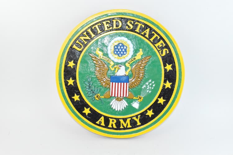 United States Army Plaque