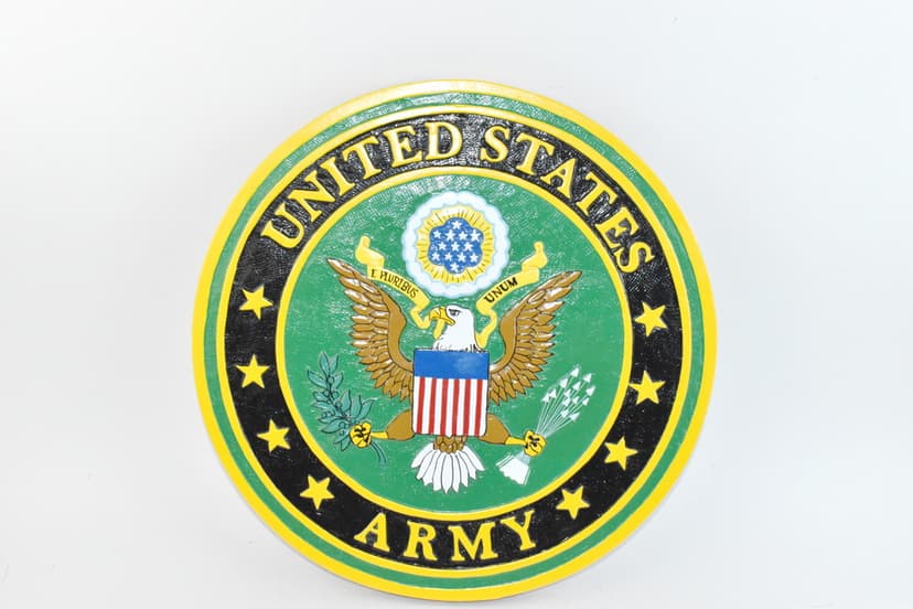 United States Army Plaque