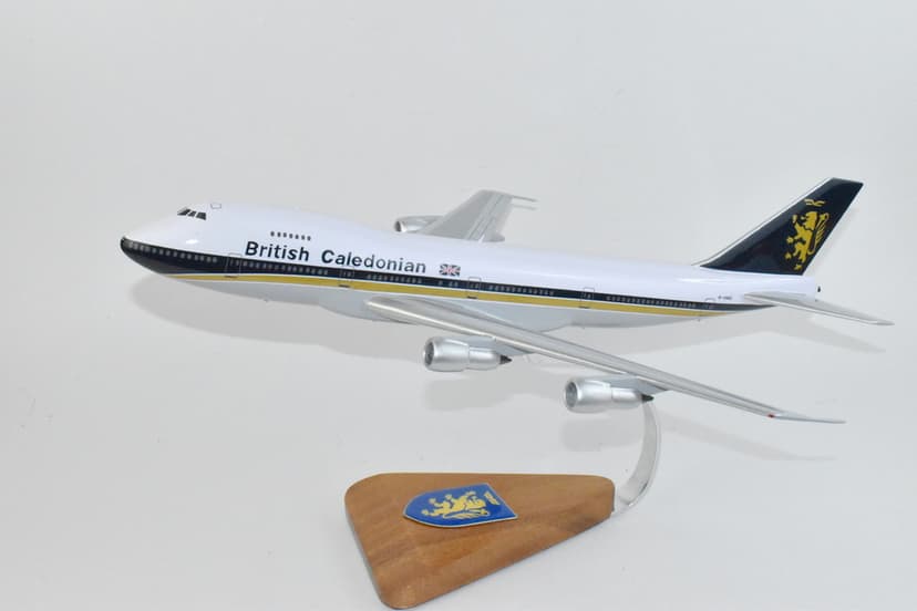 British Caledonian B747 Model