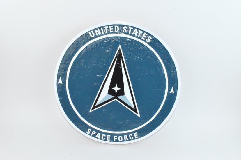 United States Space Force Plaque