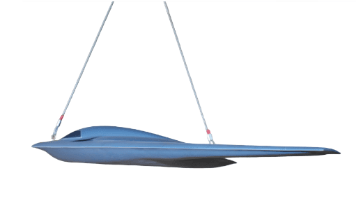 B-21 Raider Model, 3.5ft, Mahogany Model