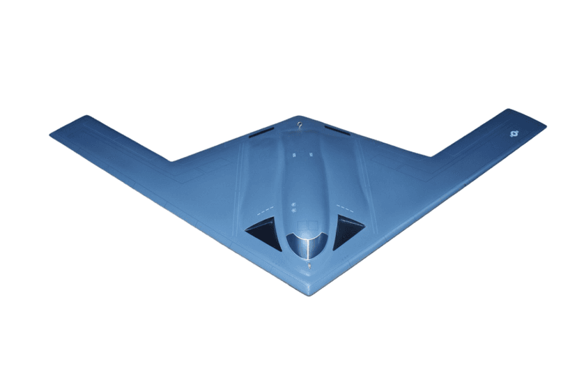 B-21 Raider Model, 3.5ft, Mahogany Model