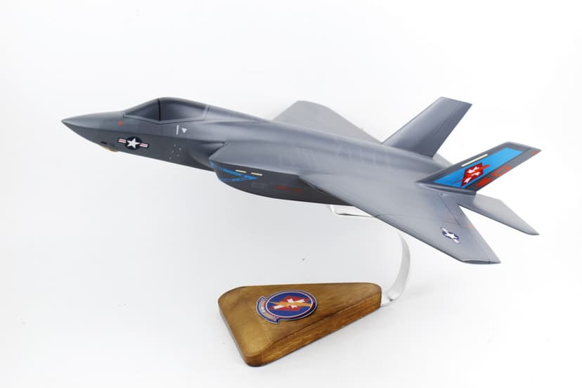 Lockheed Martin® F-35C Lightning II® VMFA-251 Thunderbolts (2026) Mahogany Model