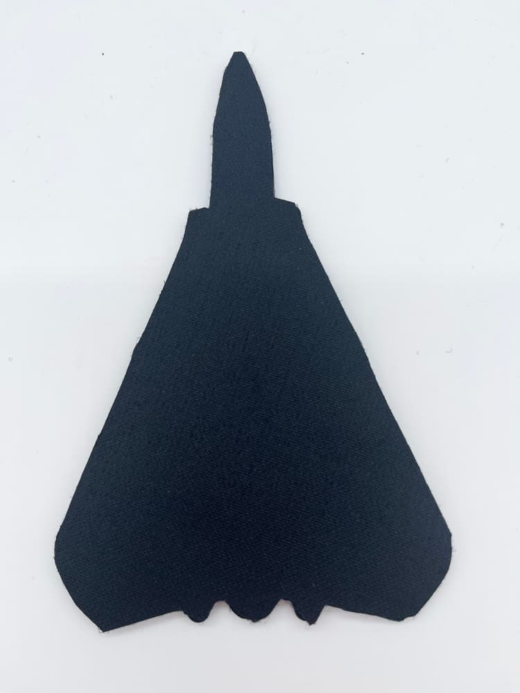 F-14 Tomcat Go Navy PVC Patch, 5x8 inch, Hook and Loop