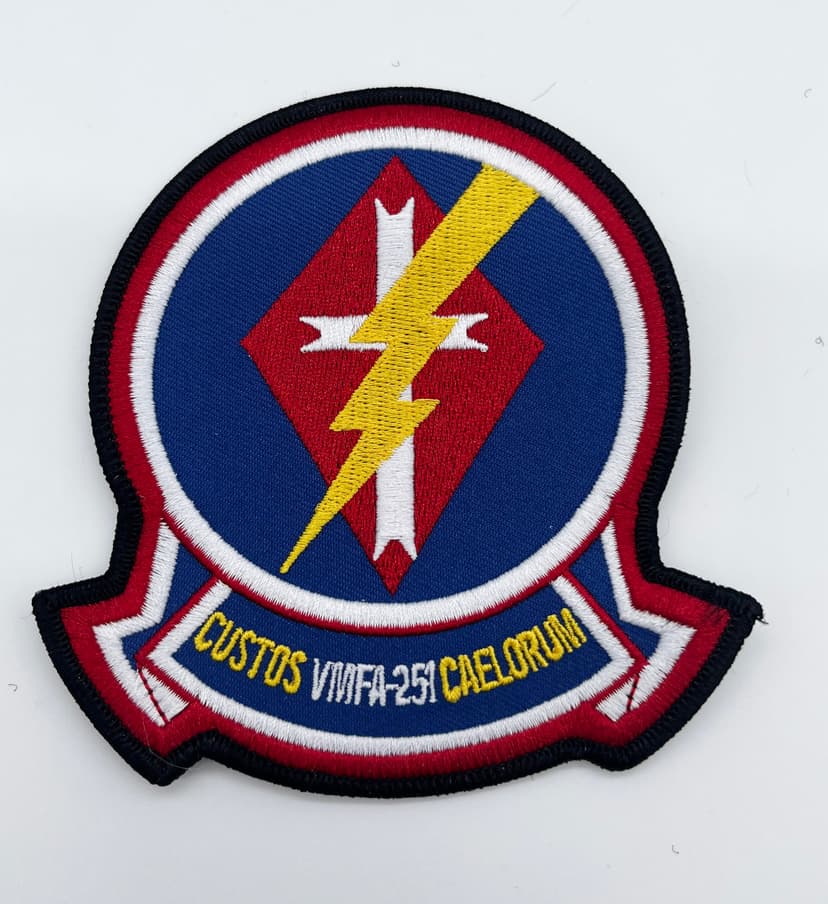 VMFA-251 Thunderbolts Patch – Hook and Loop, 4.5 in