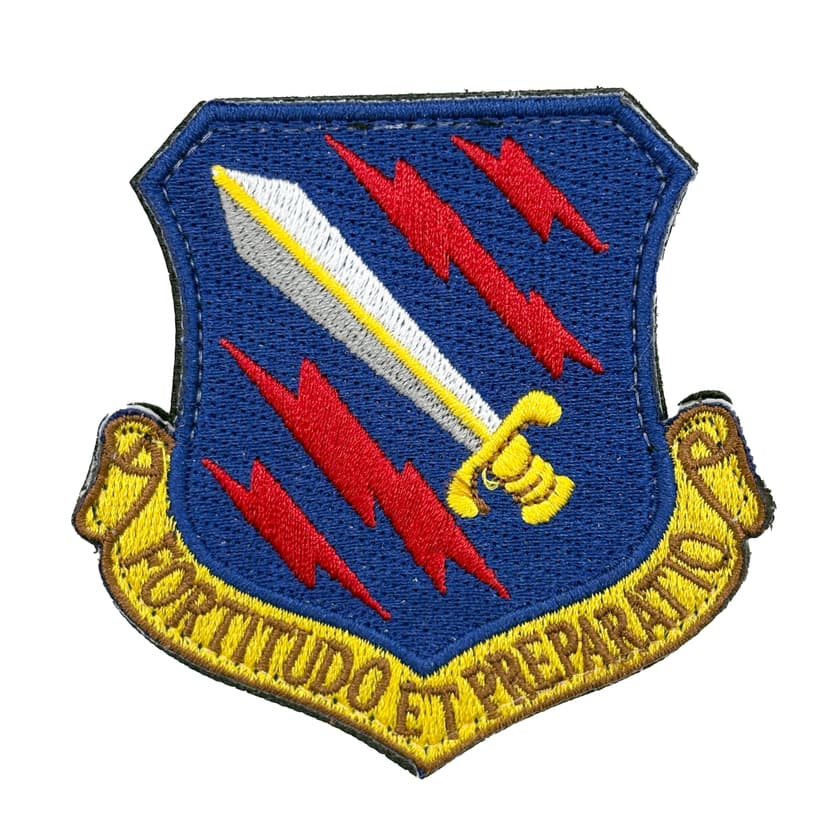 12th Tactical Fighter Wing (12 TFW), 3in, Hook and Loop, Patch