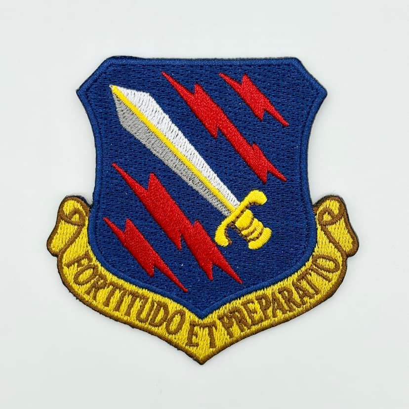12th Tactical Fighter Wing (12 TFW), 3in, Hook and Loop, Patch