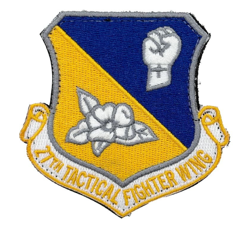 27th Tactical Fighter Wing Patch