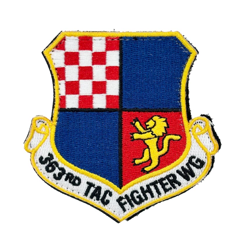 363rd Tactical Fighter Wing (363 TFW) Patch
