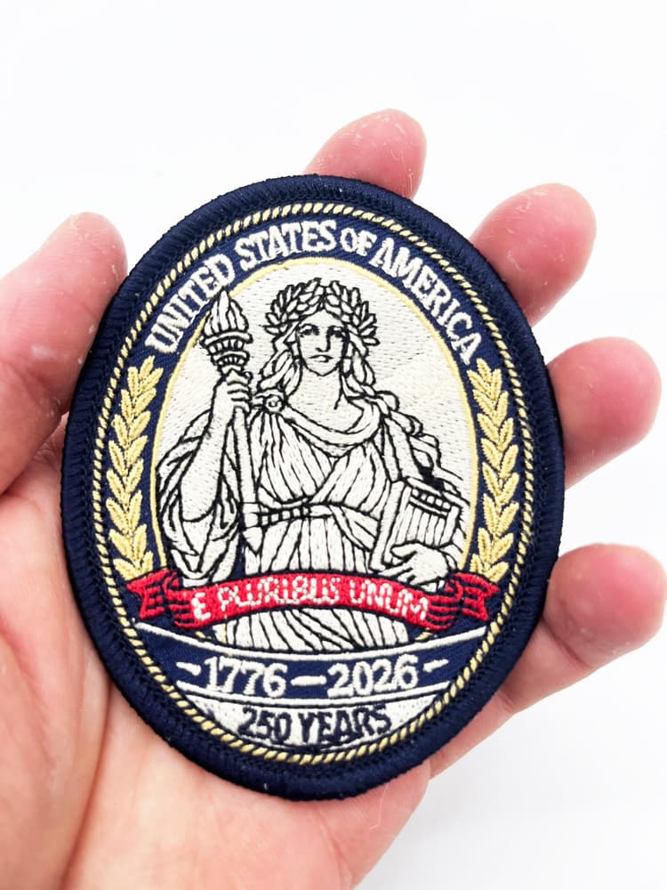 United States 250th Anniversary Lady Liberty Patch