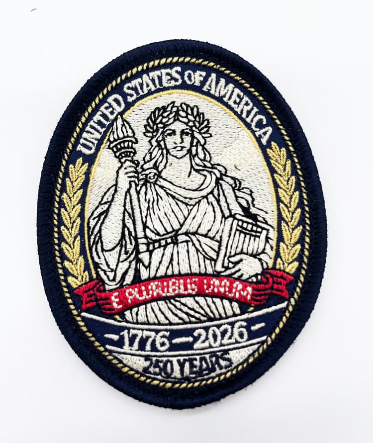 United States 250th Anniversary Lady Liberty Patch