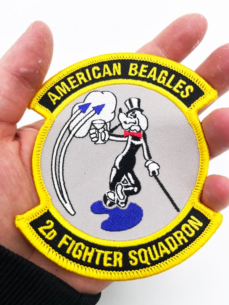 2nd Fighter Squadron American Beagles Patch,