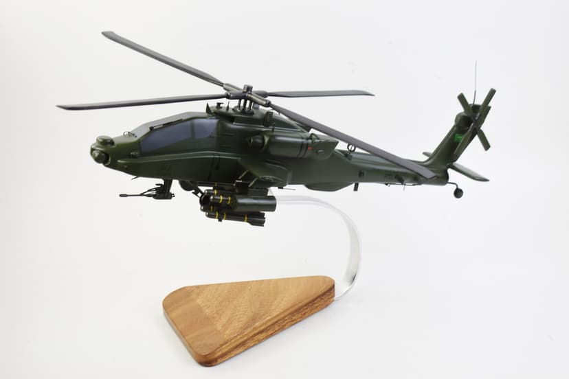 RSLFAC AH-64, 16 in Mahogany Model