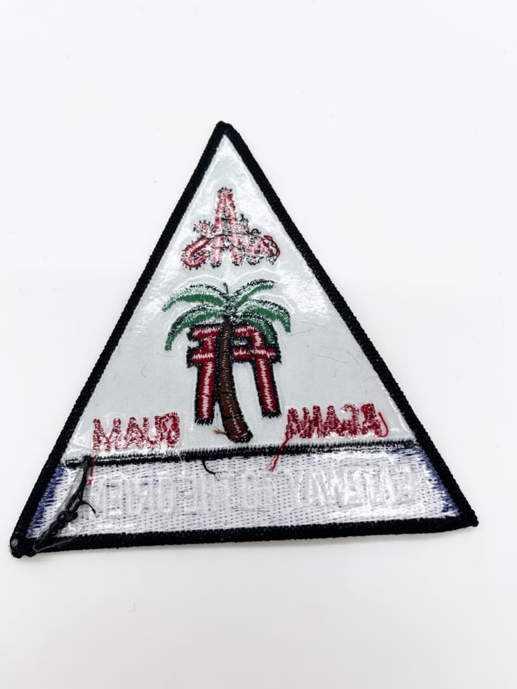 NAS Agana Patch – Embroidered Insignia, Iron-On, 4"