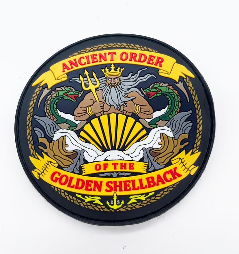 Ancient Order of the Golden Shellback PVC Patch