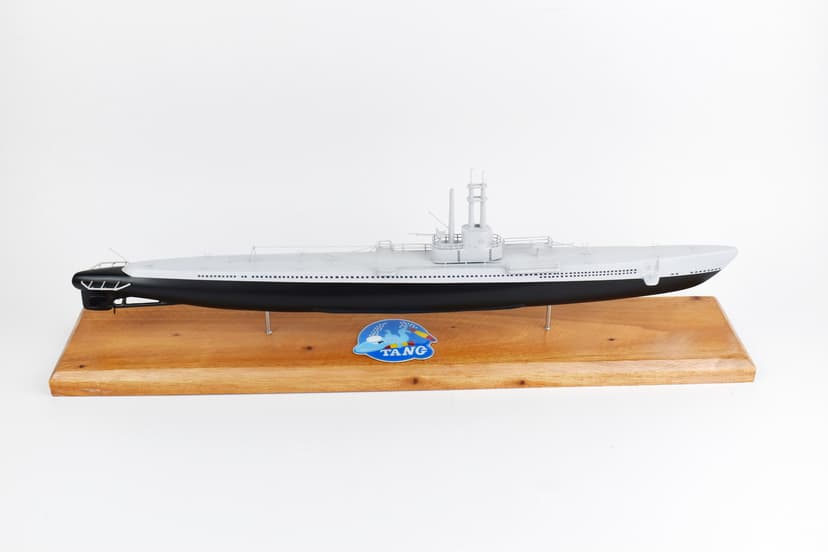 SS-306 USS Tang (Gray), WWII, 20 inch Mahogany Model