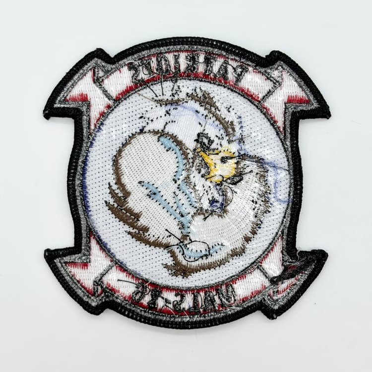 MALS-26 Patriots Patch – Embroidered, Iron on, 4 Inch
