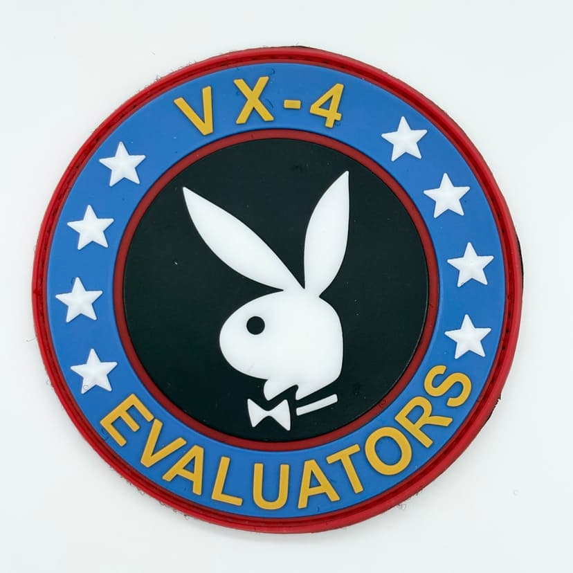 VX-4 Evaluators PVC Patch - With Hook and Loop