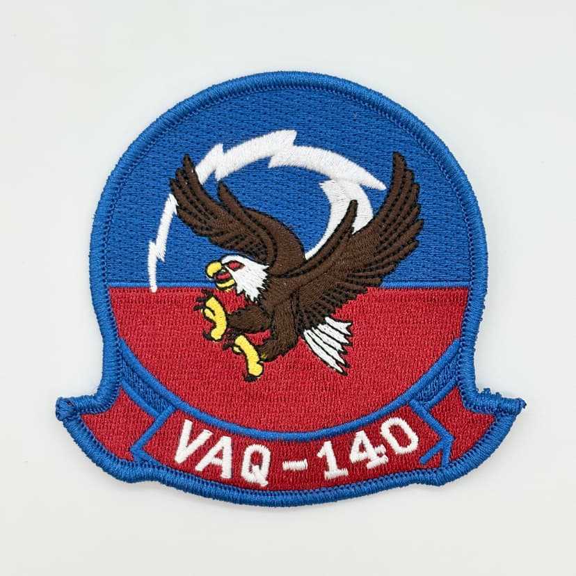 VAQ-140 Patriots Squadron Patch, 4", Sew on/Iron on