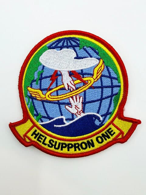 HC-1 Fleet Angels Squadron Patch – With Hook and Loop, Embroidered, 4"