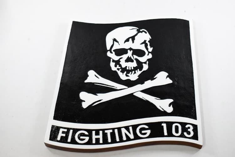 VF-103 Jolly Rogers Plaque
