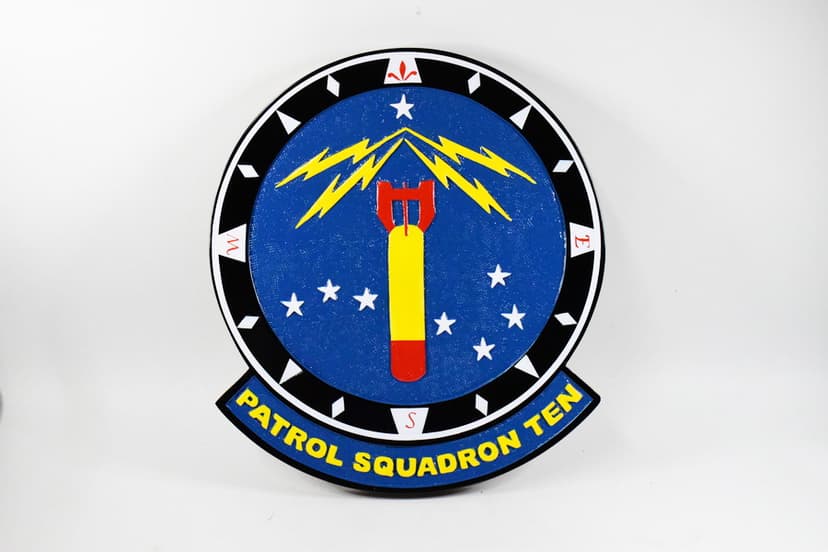 VP-10 Red Lancers Plaque