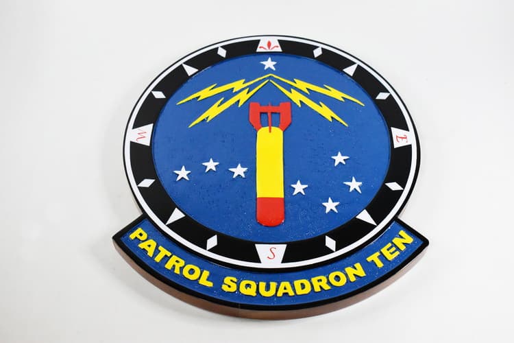 VP-10 Red Lancers Plaque