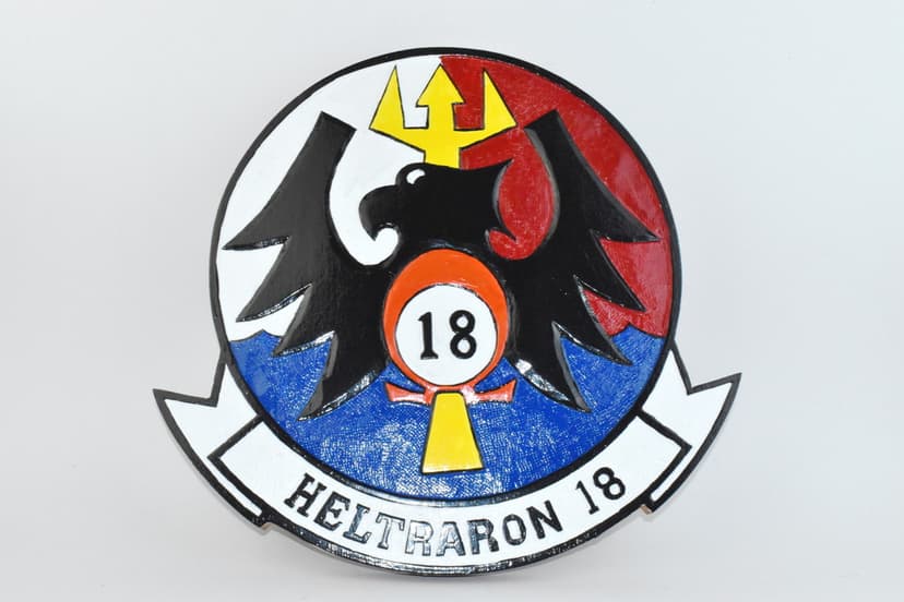 HT-18 Vigilant Eagles Plaque