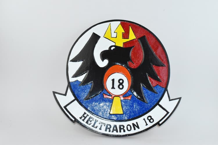 HT-18 Vigilant Eagles Plaque