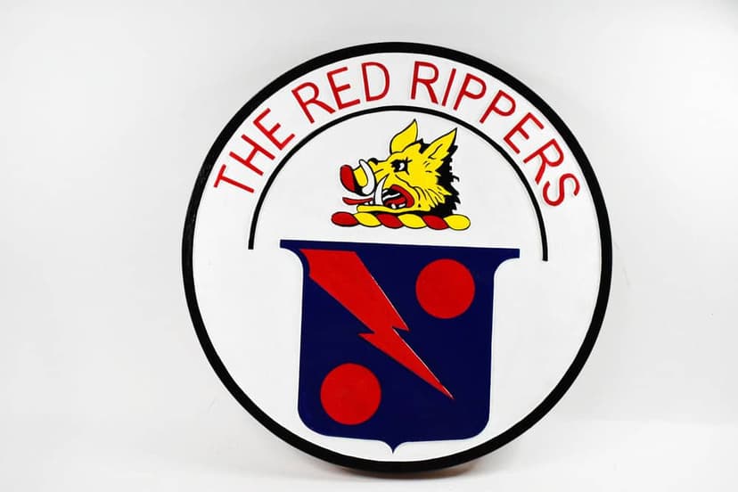 VFA-11 Red Rippers Plaque