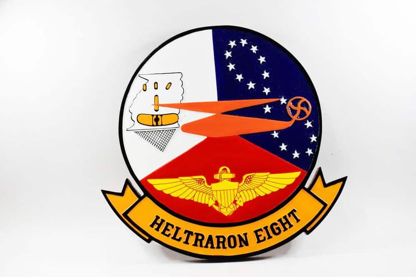 HT-8 Eight Ballers Plaque