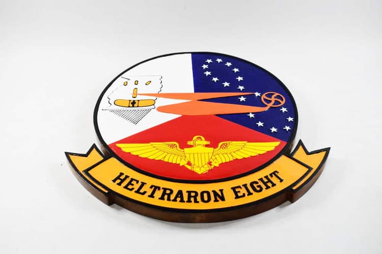 HT-8 Eight Ballers Plaque