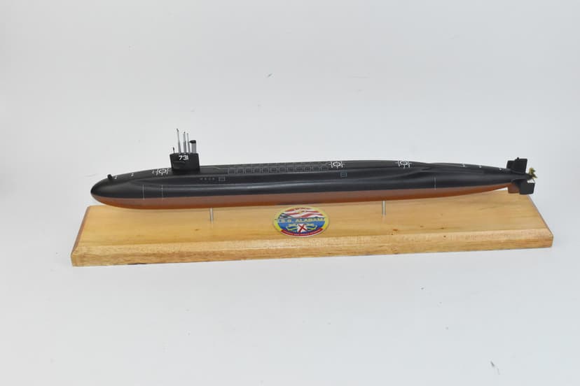 USS Alabama SSBN-731 Submarine Model