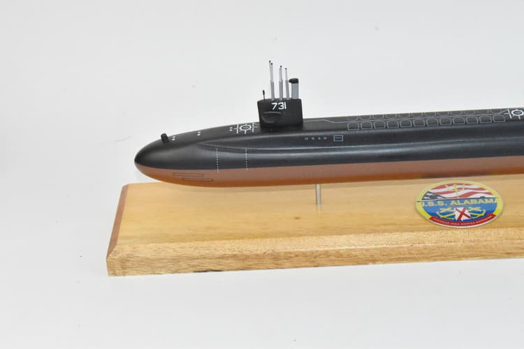 USS Alabama SSBN-731 Submarine Model