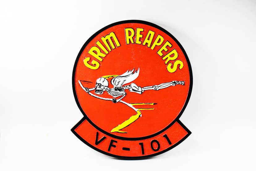 VF-101 Grim Reapers Plaque