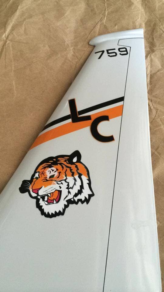 VP-8 Tigers P-8a Tail