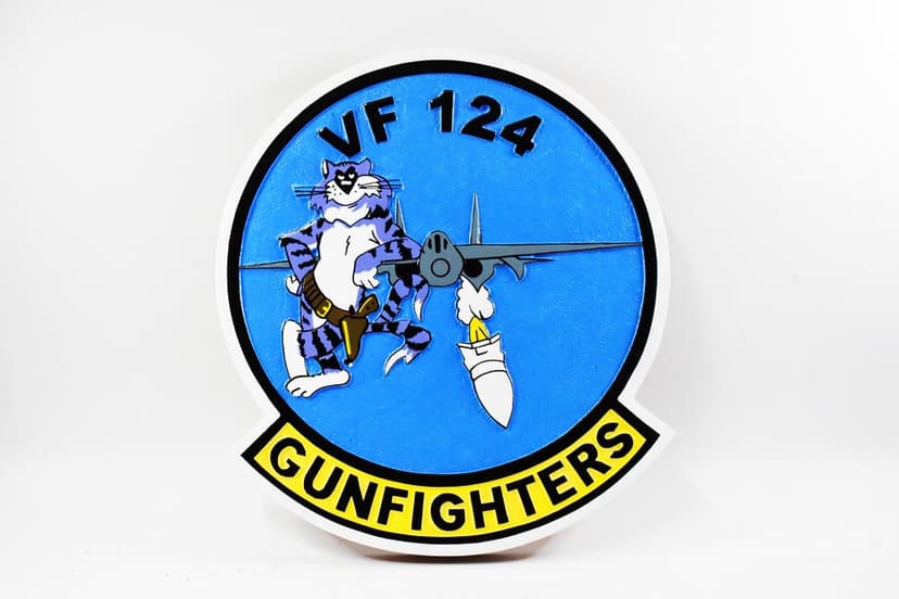 VF-124 Gunfighters Plaque