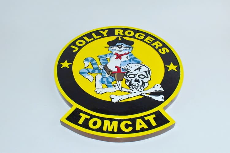 VF-84 Jolly Rogers Tomcat Plaque