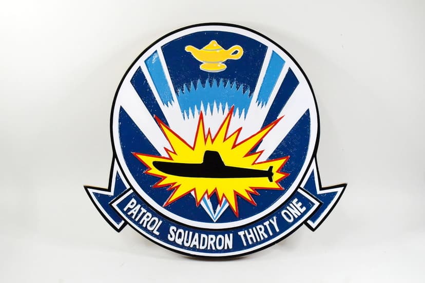 VP-31 Black Lightnings Plaque