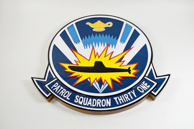 VP-31 Black Lightnings Plaque