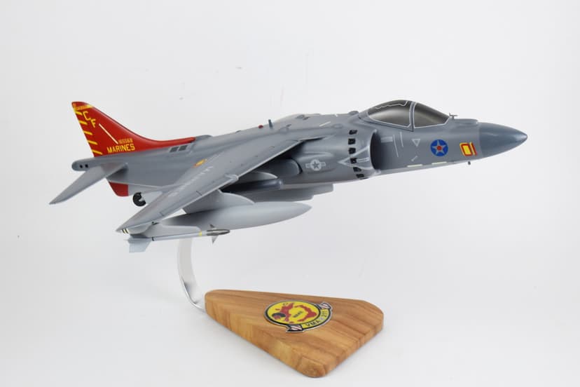 VMA-211 Wake Island Avengers AV-8b Harrier Model