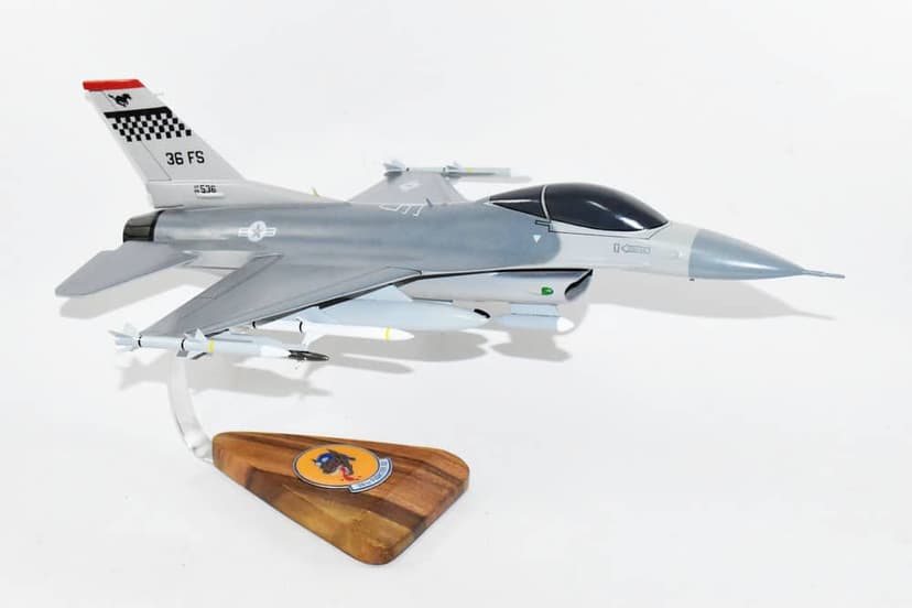 36th FS The Fabulous Flying Fiends F-16 Model