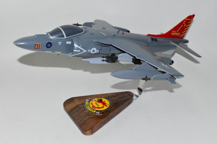 VMA-211 Wake Island Avengers AV-8b Harrier Model