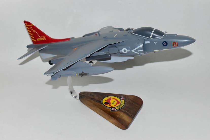 VMA-211 Wake Island Avengers AV-8b Harrier Model
